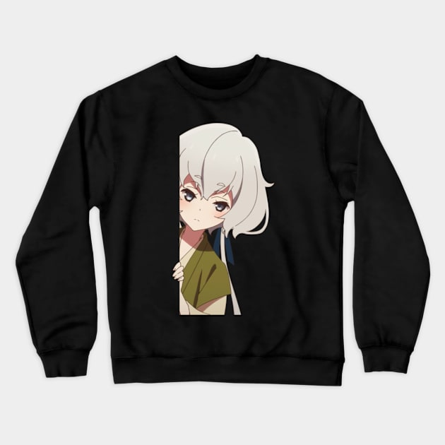 Junko Peek Crewneck Sweatshirt by KokoroPopShop